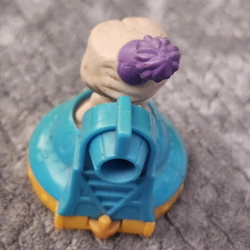 VintageE.T. The Extra-Terrestrial Teal Figure Set with Phone Home Keychain 1980s